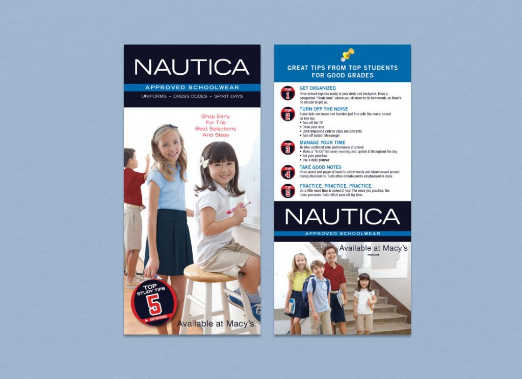 Nautica Approved Schoolwear for Macy's